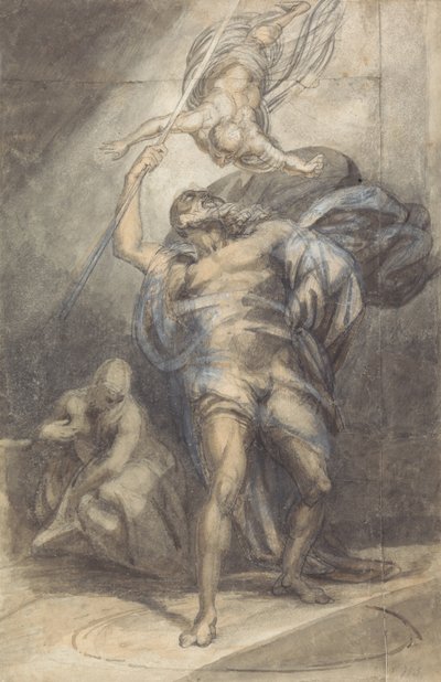 Prospero Summoning Ariel by William Young Ottley